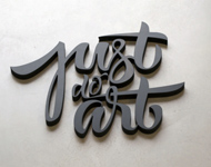 Letra y logo 3D