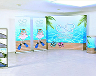 Kit salon 12/18m2 - stand courbe + 4 modules Kit salon 12/18m2 - stand courbe + 4 modules