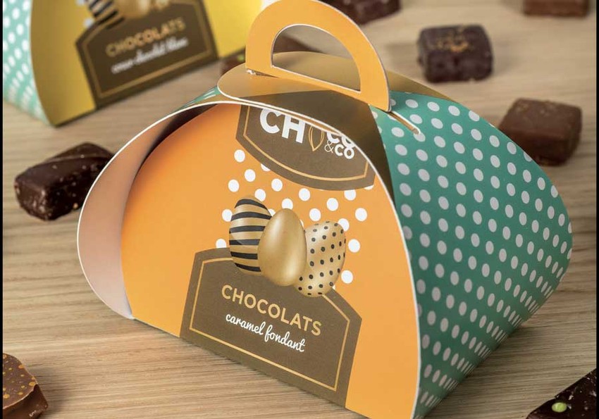 Impression boite chocolat à personnaliser en ligne