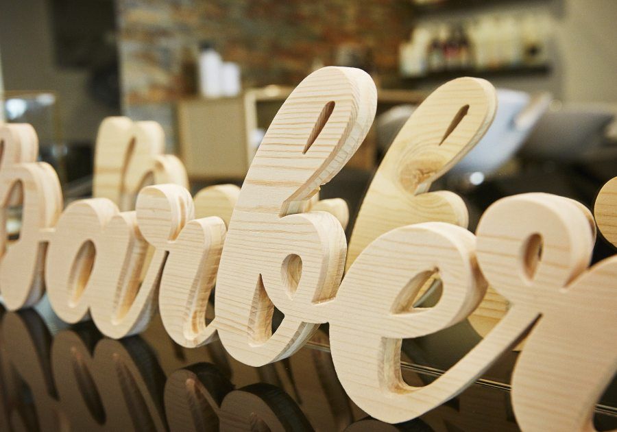 Letras gigantes en madera - 3D Diseño