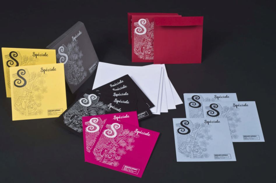 Enveloppe Couleur - Format spécial et créatif à imprimer