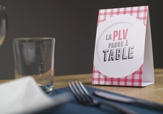 Restauration PLV de table