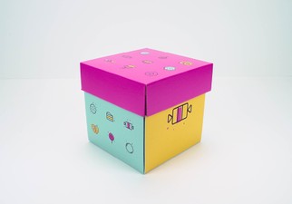 Packaging 12/20 Boîte coffret cube bonbons