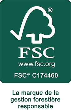Label FSC® promotionnel portrait
