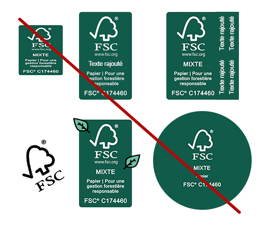 Label FSC® pas de bidouilles