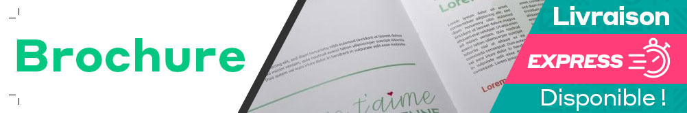 Impression de brochure grâce au calculateur Exaprint