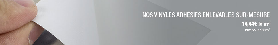 Vinyle enlevable