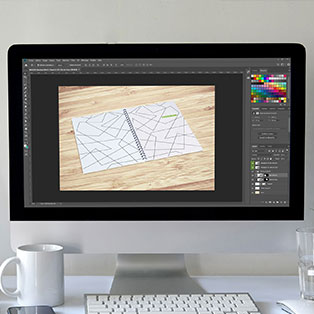 Mockup brochure Wire'O