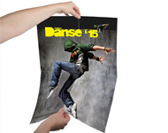 Affiche pliée Affiche pliée