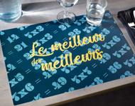 Set de table PVC Set de table PVC