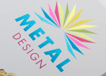 Flyer Métal Design Pelliculé brillant Flyer Métal Design Pelliculé brillant