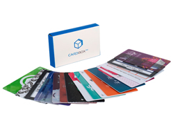 kit échantillons de cartes de visite cardbox par exaprint